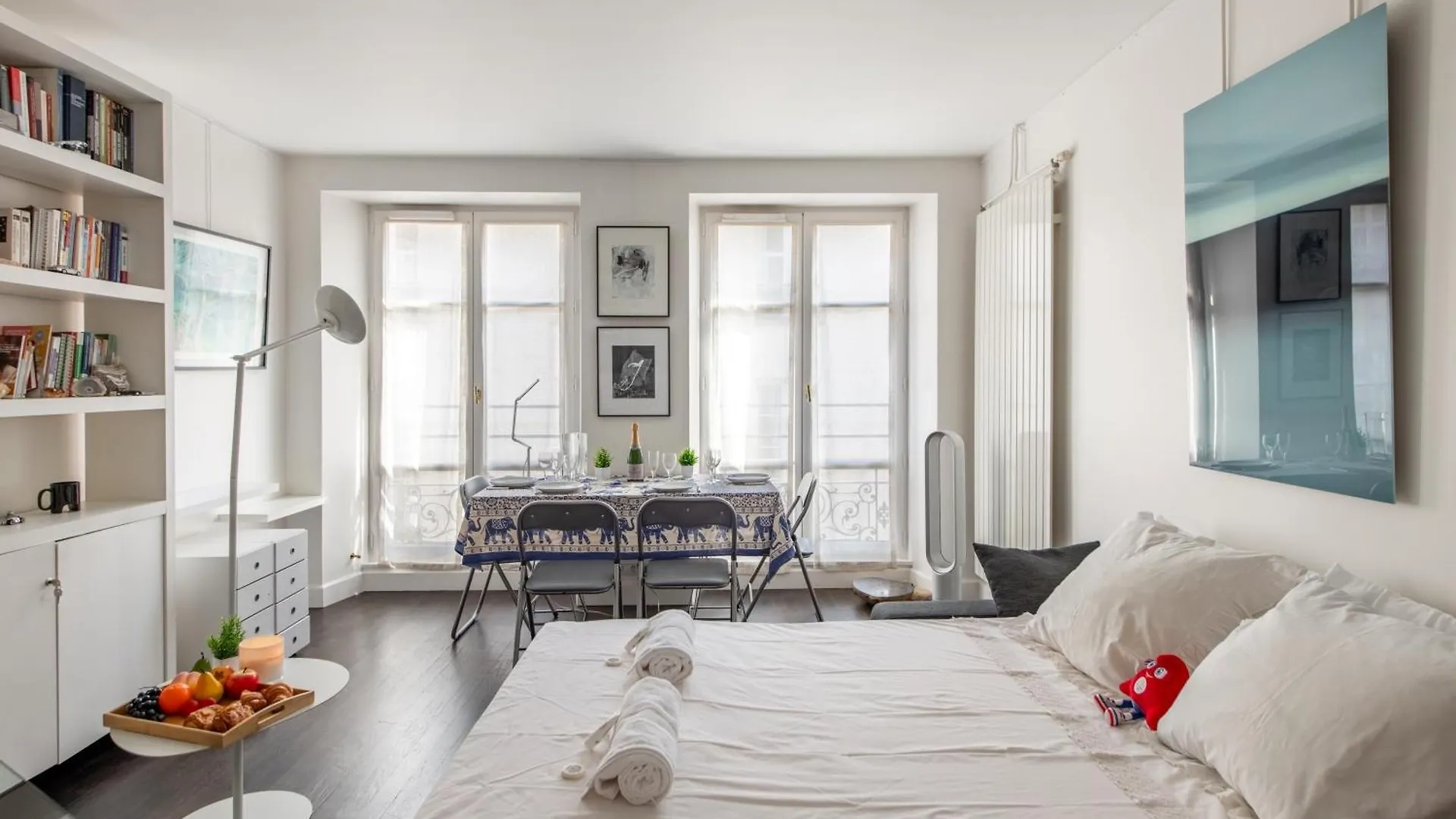 Charming 4 Guests At Galeries Lafayette And Printemps 9Th Ard With Air Conditioning Apartamento Paris